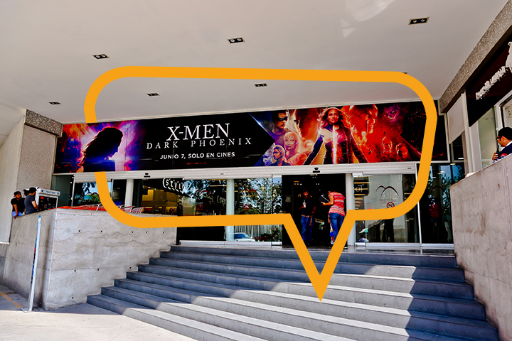 Publicidad en Parque Tezontle, Vitrales X Men