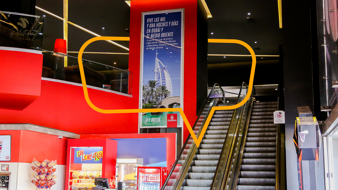 Publicidad en Elevadores de Centros Comerciales